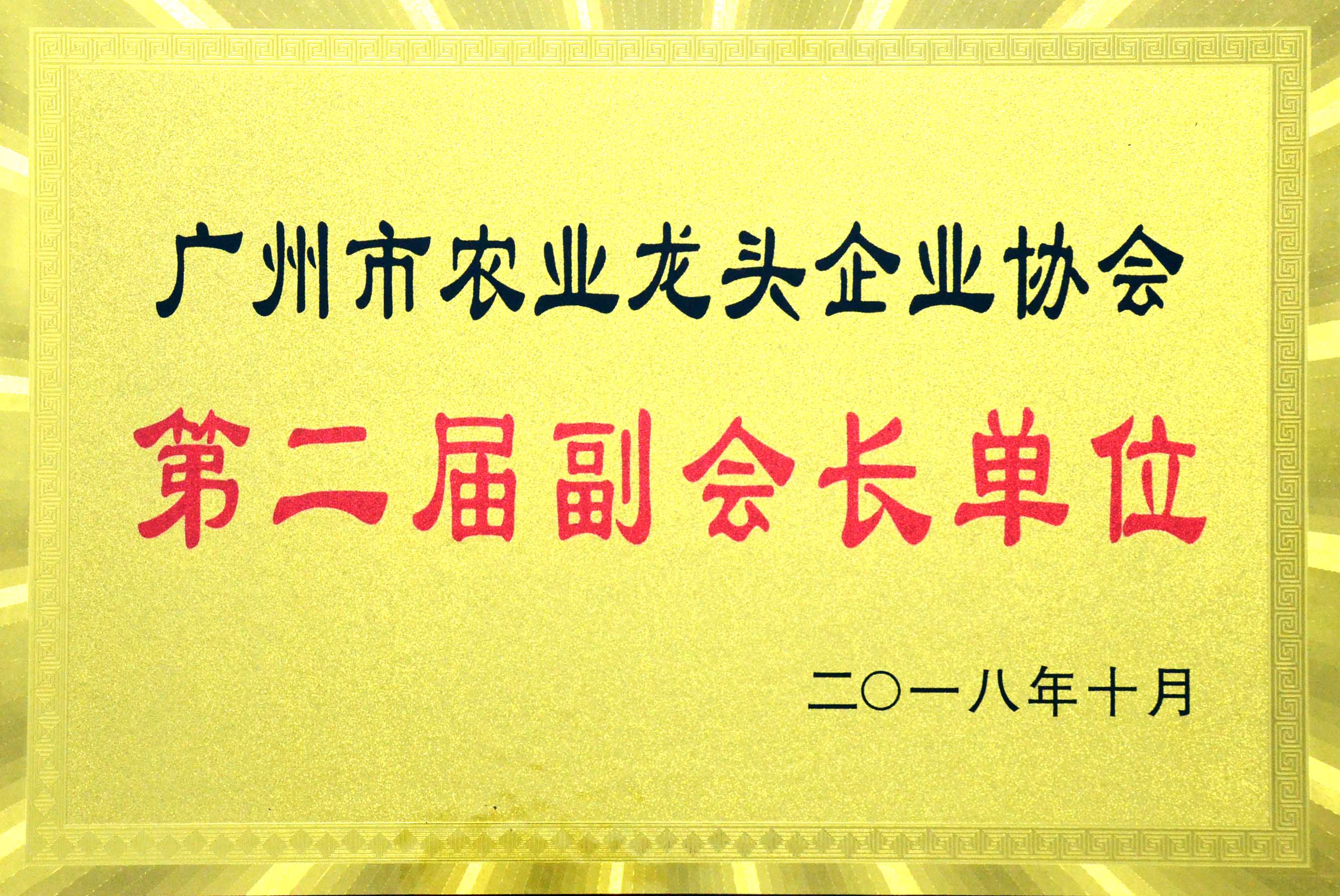 廣州市農(nóng)業(yè)龍頭企業(yè)協(xié)會(huì)副會(huì)長